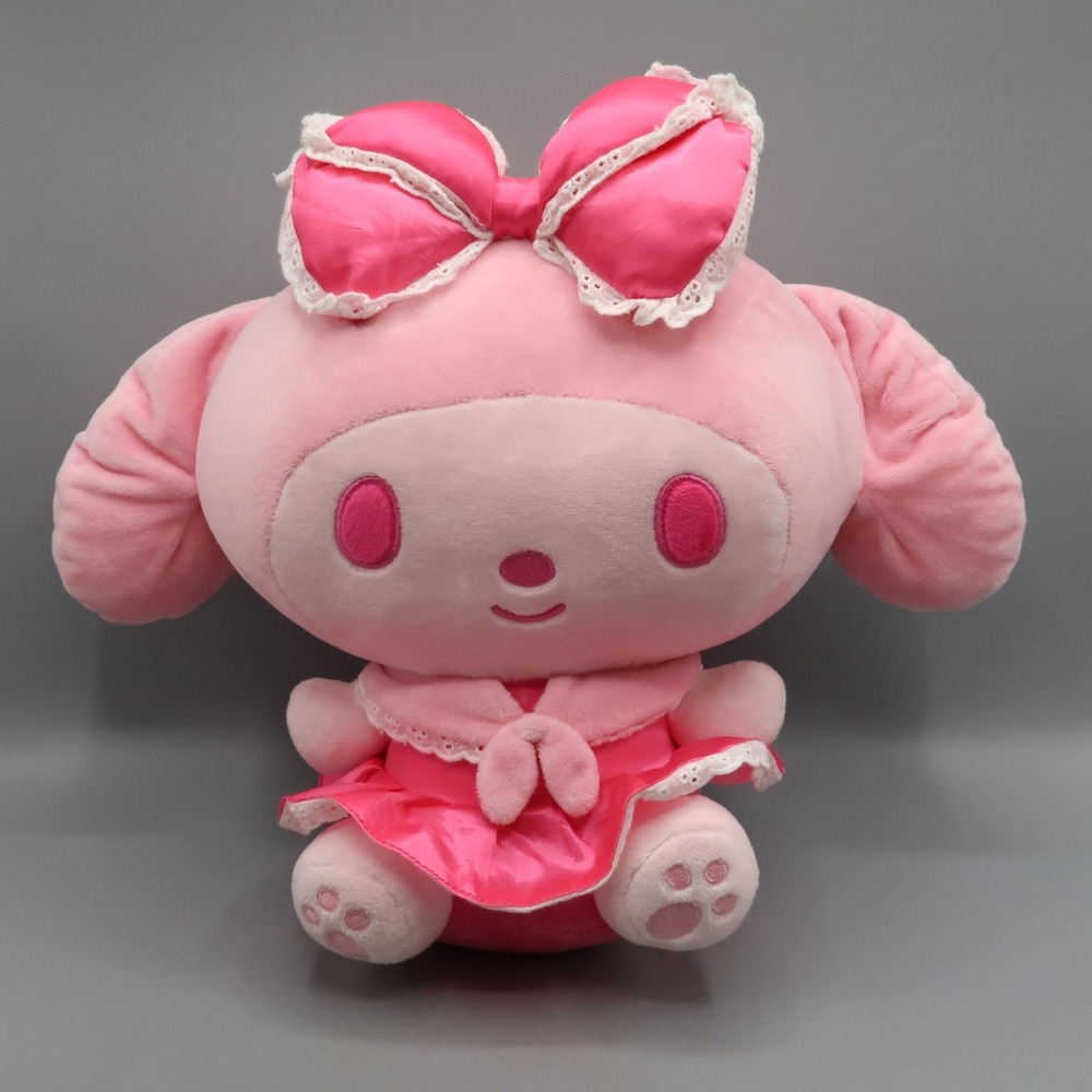 Hello Kitty And Friends My Melody‎ 12" Pink Monochrome Plush Toy 2024
